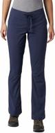 👖 columbia women's outdoor boot cut pant for anytime activities логотип