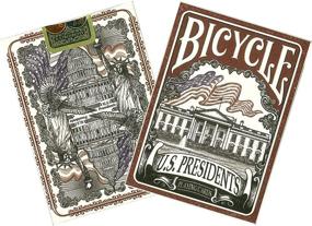 img 4 attached to American-Themed Bicycle Poker Size Standard Index Playing Cards