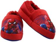 🕷️ seo-optimized spider-man plush toddler aline slippers for boys logo