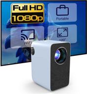 projector portable compatible bluetooth speakers logo