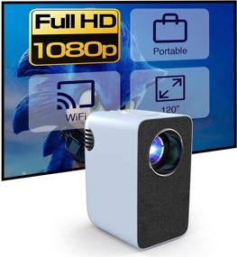 img 4 attached to Projector Portable Compatible Bluetooth Speakers