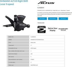 img 3 attached to Upgrade Your Shimano M2010 with JGbike 9 Speed 1x9 🔧 Groupset: Right Shift Lever, Shadow Rear Derailleur, 11-40T Cassette, and X9 Chain