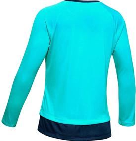 img 1 attached to 👕 Optimized for SEO: Under Armour Girls' Tech Long-Sleeve T-Shirt