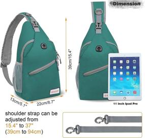 img 2 attached to Resistant Backpack Lightweight Crossbody Travel Backpacks in Casual Daypacks