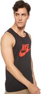nike sportswear futura sleeveless ar4991 063 men's clothing and shirts logo