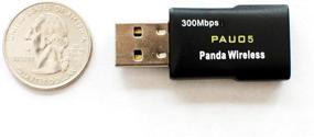 img 3 attached to 🐼 Panda 300Mbps Wireless N USB Adapter - Compatible with Windows Vista/7/8/8.1/10, Mint, Ubuntu, Fedora, openSUSE, Centos, Lubuntu, Zorin, Kali Linux, and Raspbian Wheezy