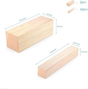 img 3 attached to Basswood Carving Blocks Suitable Beginner