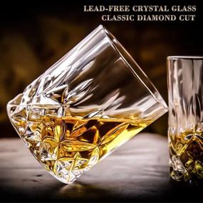 img 1 attached to 🥃 Exquisite Whiskey Decanter Glasses - Ideal for Birthdays & Groomsmen Gifts