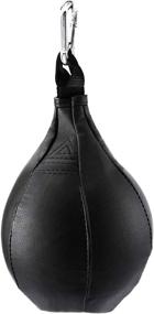 img 4 attached to Enhance your Boxing Training with the Leather Sport Speed Bag - Improve Agility and Speed!