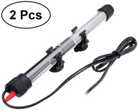 img 2 attached to 🐠 POPETPOP 2Pcs Submersible Aquarium Heater - Efficient, Durable, and Portable Heating Rod for Fish Tank