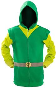 img 4 attached to Get your Link on with Ya-cos Cosplay Hooded Hyrule Warriors Jacket – Green Zipper Coat