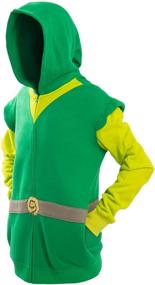 img 3 attached to Get your Link on with Ya-cos Cosplay Hooded Hyrule Warriors Jacket – Green Zipper Coat