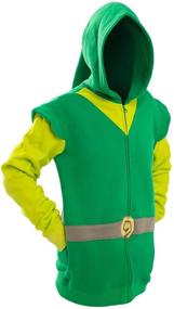 img 1 attached to Get your Link on with Ya-cos Cosplay Hooded Hyrule Warriors Jacket – Green Zipper Coat