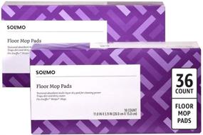 img 4 attached to 🧹 Shop Solimo Dry Floor Mop Pads - Pack of 2 (18 Count) on Amazon Brand