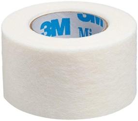 img 1 attached to 📦 3M Micropore Tape 1530-1 (2 rolls) - 1 inch x 10 yards