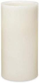 img 2 attached to 🕯️ Matchless LED Flameless Pillar Candle Small (Ivory, 3x6 inches) - Remote Ready, Real Wax, Moving Flame