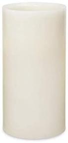 img 1 attached to 🕯️ Matchless LED Flameless Pillar Candle Small (Ivory, 3x6 inches) - Remote Ready, Real Wax, Moving Flame