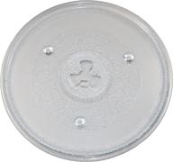 🍽️ hqrp 10.5" glass turntable tray - compatible with ge, hamilton beach, panasonic & more microwaves! logo