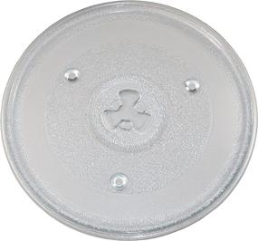 img 4 attached to 🍽️ HQRP 10.5" Glass Turntable Tray - Compatible with GE, Hamilton Beach, Panasonic & More Microwaves!