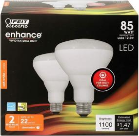 img 3 attached to 💡 Enhanced Illumination: Feit Electric BR30DMHO 927CA Dimmable LED Bulb for Ultimate Dimming Control