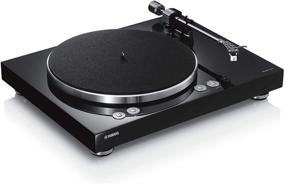 img 2 attached to 🎵 Yamaha MusicCast Vinyl 500 WiFi Turntable - Piano Black