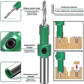 img 1 attached to 🔨 Timber Working Cutter: TOOLDO Countersink