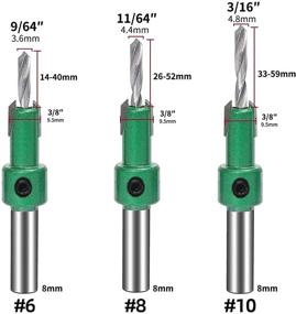 img 3 attached to 🔨 Timber Working Cutter: TOOLDO Countersink