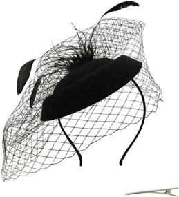 img 4 attached to Повязка на голову Umeepar Bowknot Fascinator Kentucky