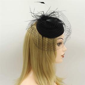 img 2 attached to Повязка на голову Umeepar Bowknot Fascinator Kentucky