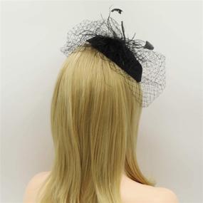 img 1 attached to Повязка на голову Umeepar Bowknot Fascinator Kentucky