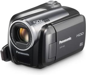 img 1 attached to 📹 Panasonic SDR-H60 60GB Hard Drive Camcorder | 50x Optical Image Stabilized Zoom | Discontinued by Manufacturer