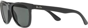 img 2 attached to 🕶️ RB4184 Black Green Ray Ban Sunglasses