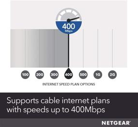 img 1 attached to 📶 Renewed NETGEAR Cable Modem CM600 - Compatible with Xfinity by Comcast, Spectrum, Cox, and More | Supports Cable Plans Up to 400 Mbps | DOCSIS 3.0