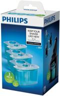 🧼 optimized philips smartclean cleaning cartridge pack with 3 refills [jc303/50] logo