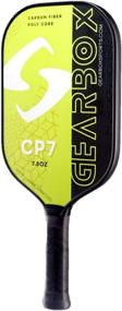 img 2 attached to Gearbox CP7 Pickleball Paddle: Lightweight 7.8 OZ Powerhouse