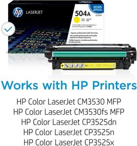 img 3 attached to HP 504A CE252A Yellow Toner Cartridge - High-Quality Printing Solution