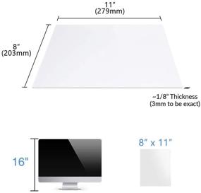 img 3 attached to 🔍 Plexiglass Acrylic Sheet - Clear Plastic for Enhanced Visibility