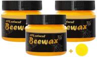 enhance & protect your wood with 3pcs wood seasoning beewax polish - all-purpose traditional beeswax for furniture cleaning and beautification logo