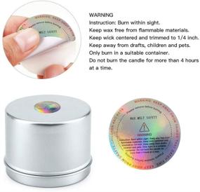 img 1 attached to Holographic Warning Stickers Instructions Container