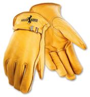 galeton premium leather 🧤 work gloves - size l (25101pr) logo