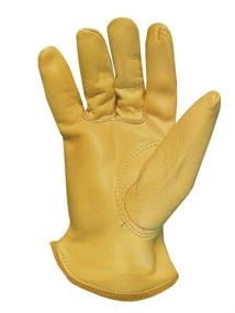 img 1 attached to Galeton Premium Leather 🧤 Work Gloves - Size L (25101PR)