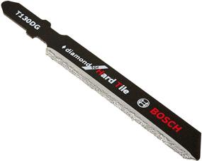 img 2 attached to 🔹 BOSCH T130DG 1-Piece 3-1/4 In. 30 Grit Diamond T-Shank Jig Saw Blade for Hard Tile - High Performance Cutting Solution