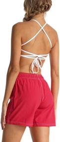 img 1 attached to 👙 Unitop Women's Boardshorts: Stylish Stretch Swimwear for Women's Swimsuits & Cover Ups