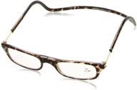 👓 clic magnetic reading glasses tortoise +3.00: the perfect accessory for clear vision logo