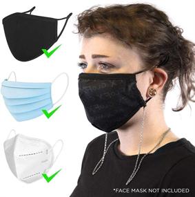 img 2 attached to Hassle-Free GloFX Face Mask Lanyard: Keep Your Mask Secure and Stylish