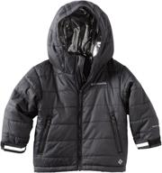 columbia little boys' shimmer me jacket: a stylish outerwear for your active kid logo