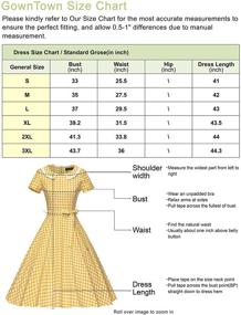 img 2 attached to 👗 GownTown Women's Vintage Office Wear - Perfect Fit Women's Clothing