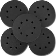 🪚 vonderso 70pcs wet dry sanding discs: premium 5 inch 8 holes hook and loop sanding discs for wood and metal polishing - 400 to 3000 grit orbital sandpaper included! logo