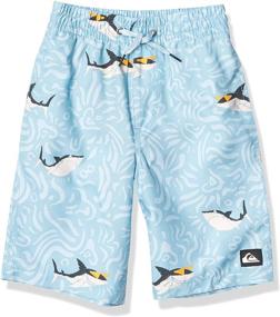 img 3 attached to 🦈 Quiksilver Trunk Boardshort Sharky Volley: Stylish Boys' Swimwear and Clothing