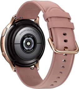 img 1 attached to Samsung Galaxy Watch Active2 Stainless Steel LTE GSM Unlocked SM-R835U (ATT